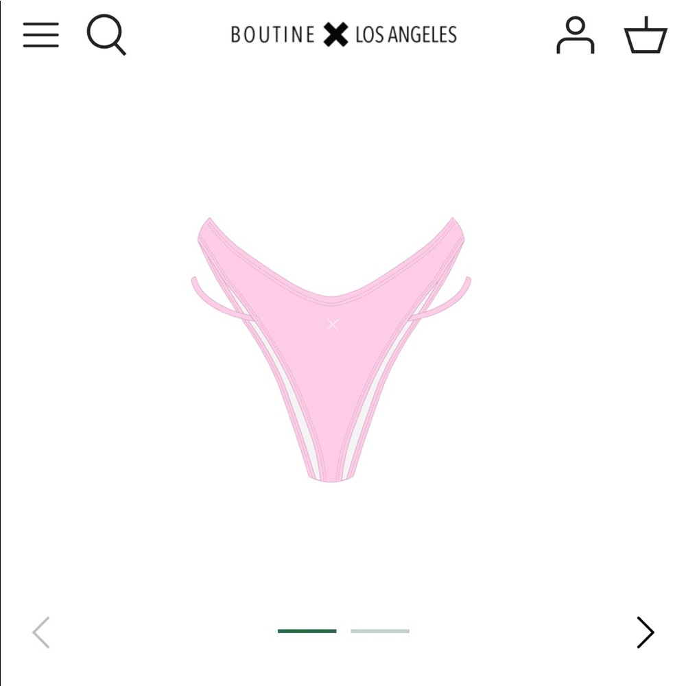 Dusty Pink Split Bottoms